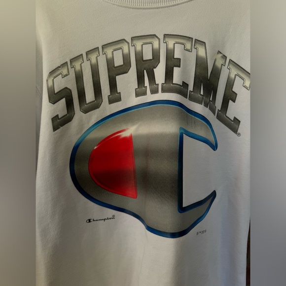 Supreme Champion Chrome Crewneck M - Picture 2 of 8